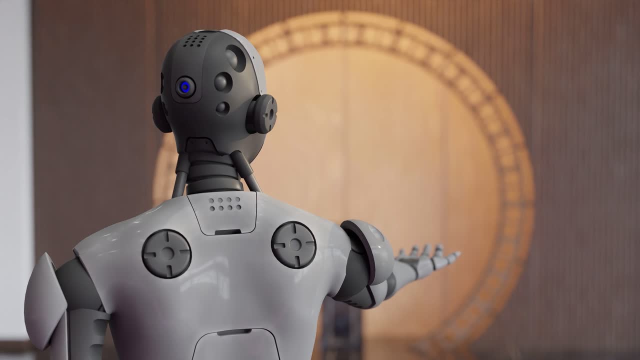 el fondo del robot centinela