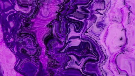 animation of slowly changing undulating purple organic viscous forms