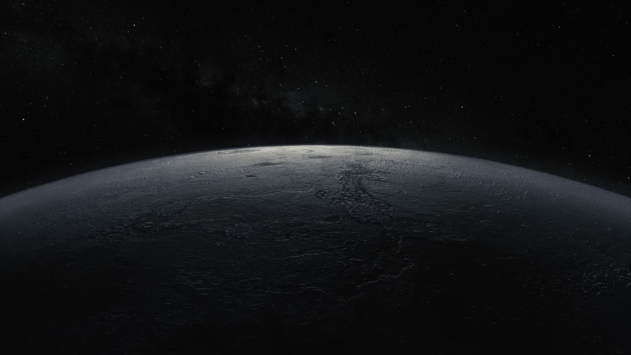 Paisaje de un planeta alienígena