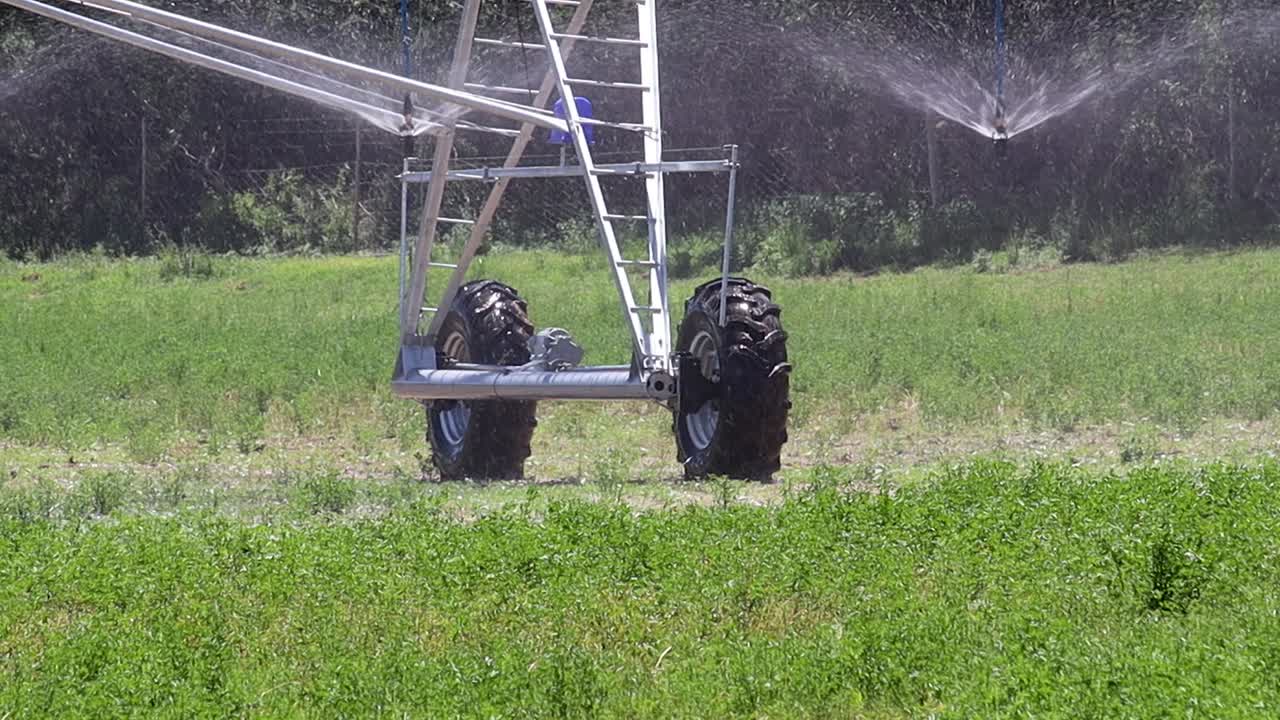 자동 피벗 농업 관개 기술 hd 30fps