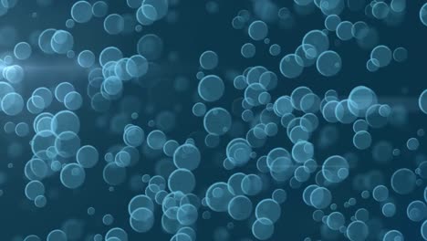 Animation of water bubbles