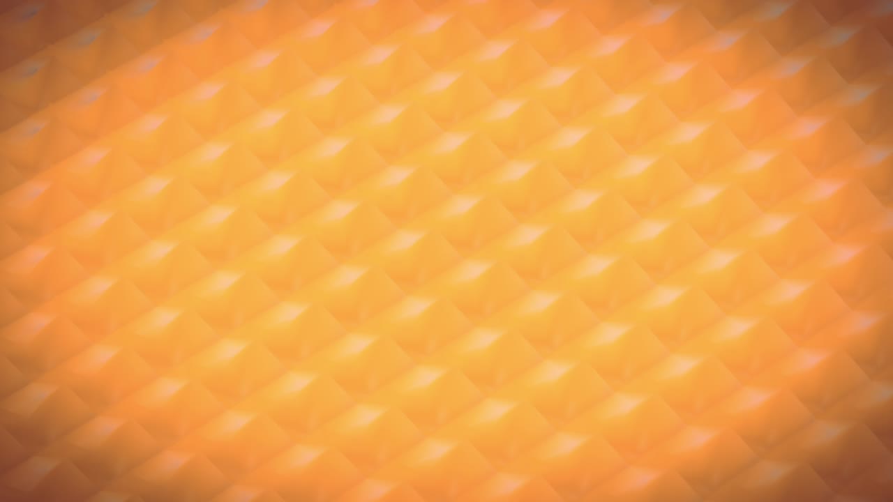 Abstract Transform of Orange Cube