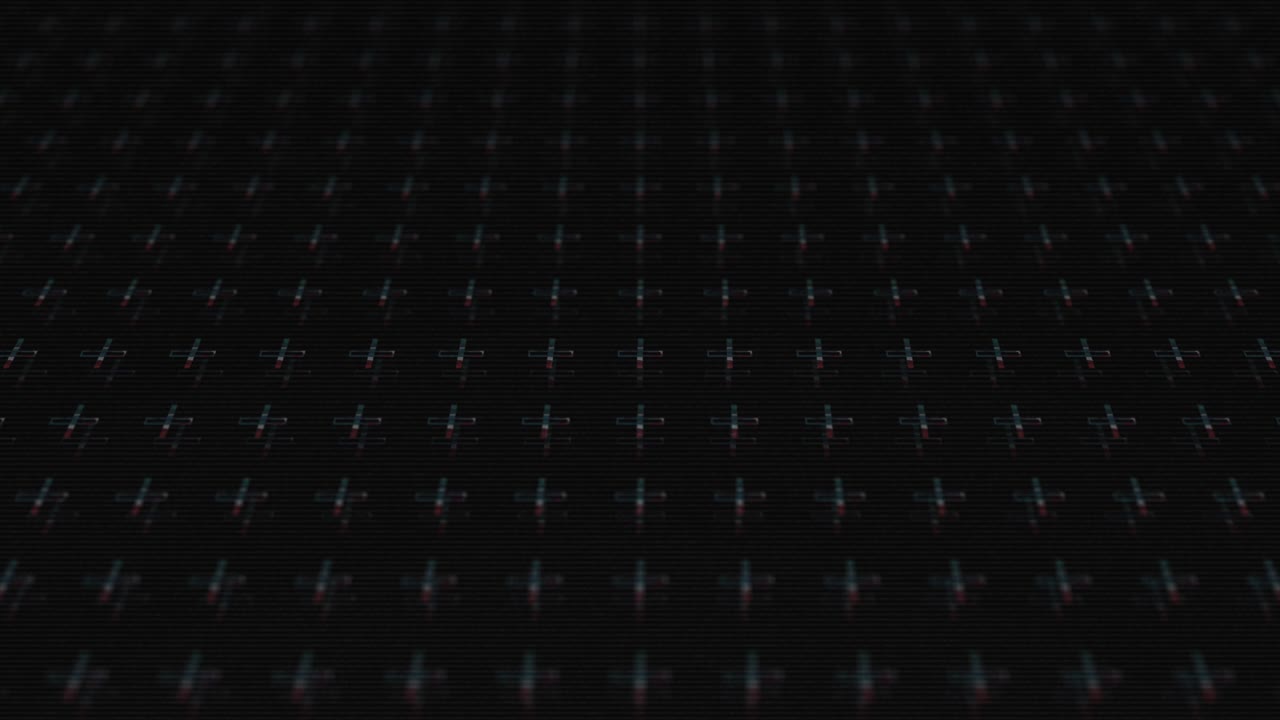 Abstract animation geometric patterns motion background