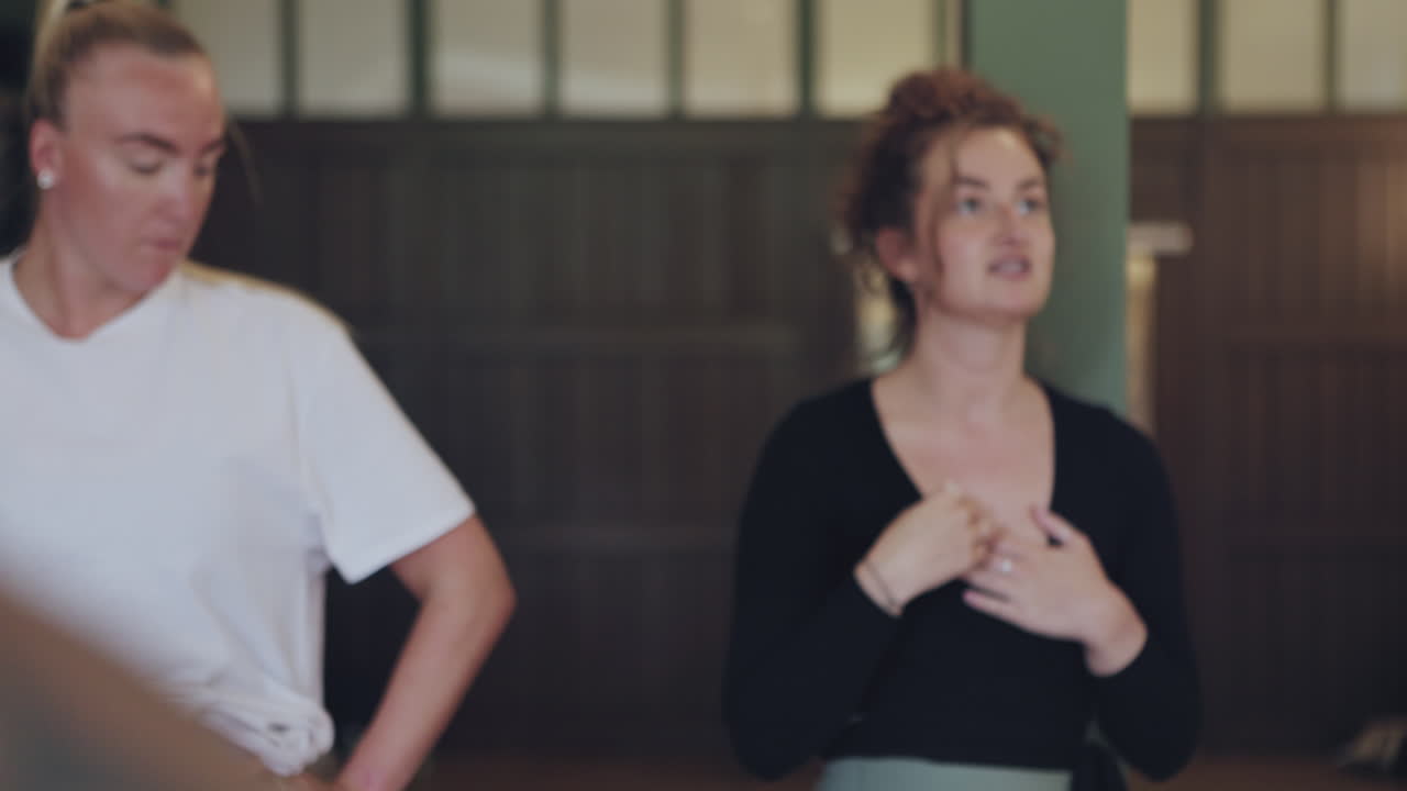 Group of women talking