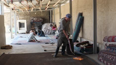 the art of rug processing