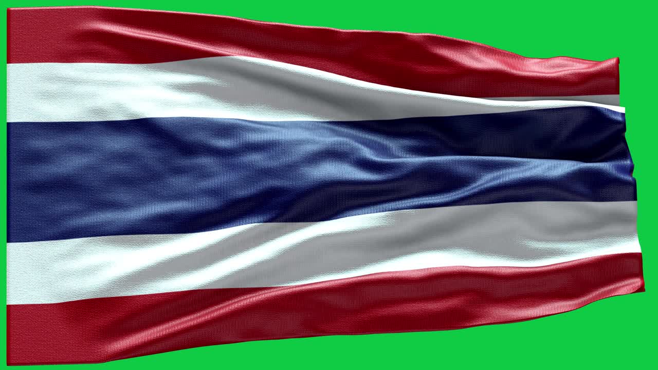 4k высоко детализированный флаг таиланда - флаг тайланда высоко детальный - национальный флаг таиланд волновой рисунок петлевые элементы