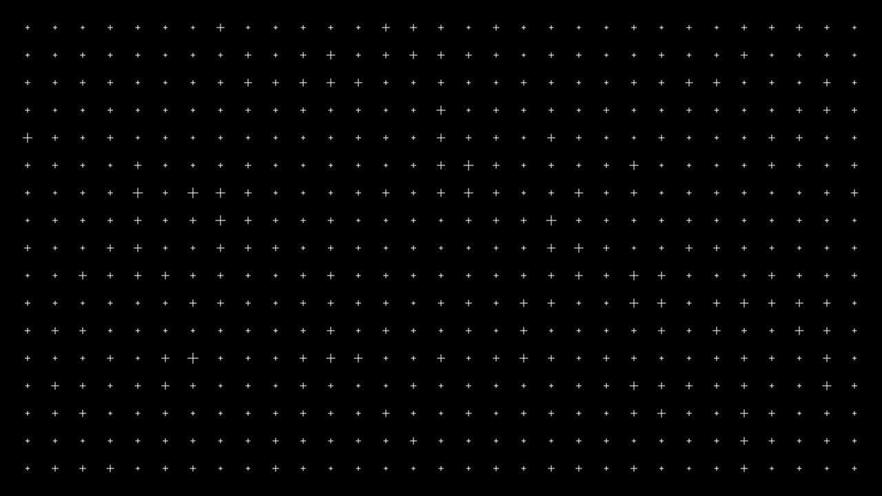 fondo animado abstracto en negro con textura de cruces