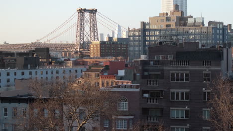 williamsburg is a hip neighborhood in brooklyn along the east river.