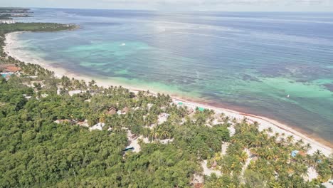 aerial view of xpu-ha beach in riviera maya, showcasing serene coastlines