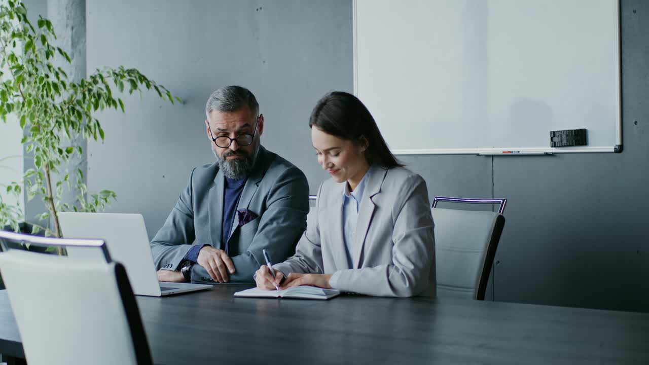reunión de negocios en la sala de conferencias
