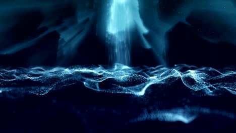 4k abstract shine background - loopable - stock video stock video