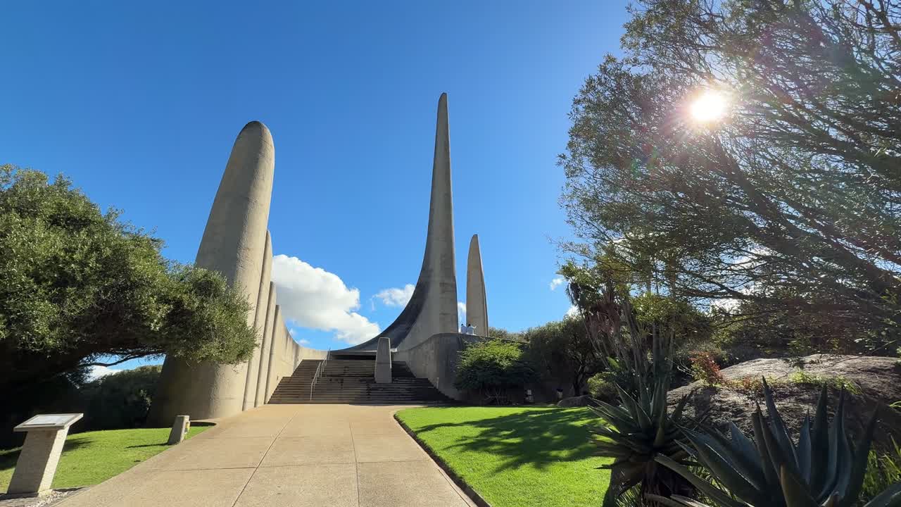 A monument built to celebrate the Afrikaans Language