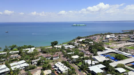 Aerial-Drone-over-properties-in-residential-neighbourhood-suburb