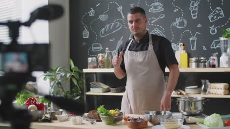 chef cooking demonstration