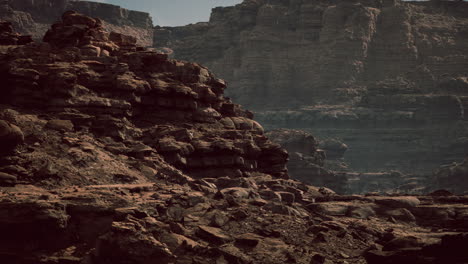 vast rocky terrain revealing the beauty of nature in a remote desert landscape