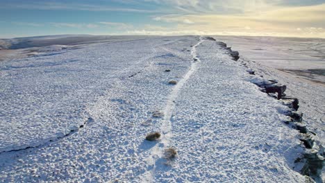 Cinematic-cold-English-winter-moorland-aerial-scene