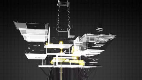 loop rotate oil and gas centralpprocessing platform