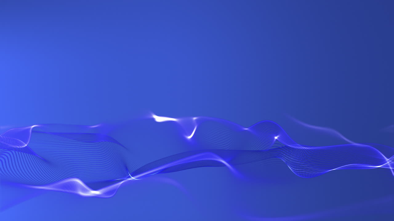 Soft Blue Flow Lines – Minimal Seamless Animation