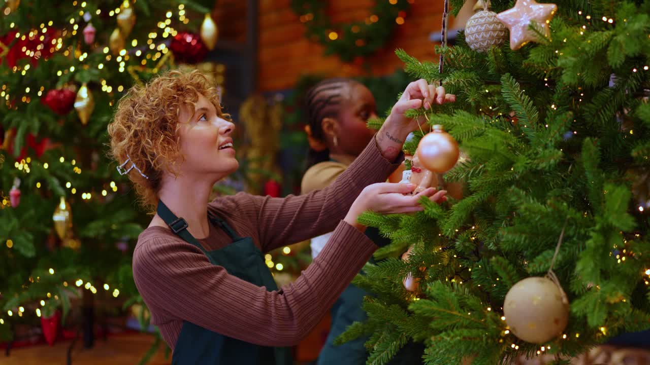 Decorating Christmas Trees