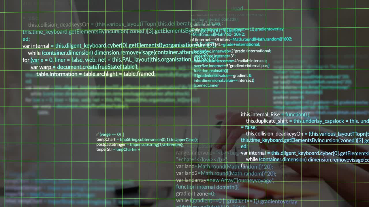 Pressing key causing green grid fading in while hands editing code blocks for visualization