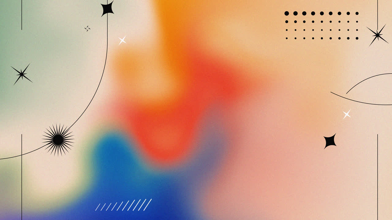 추상적인 그라디언트 배경 디자인