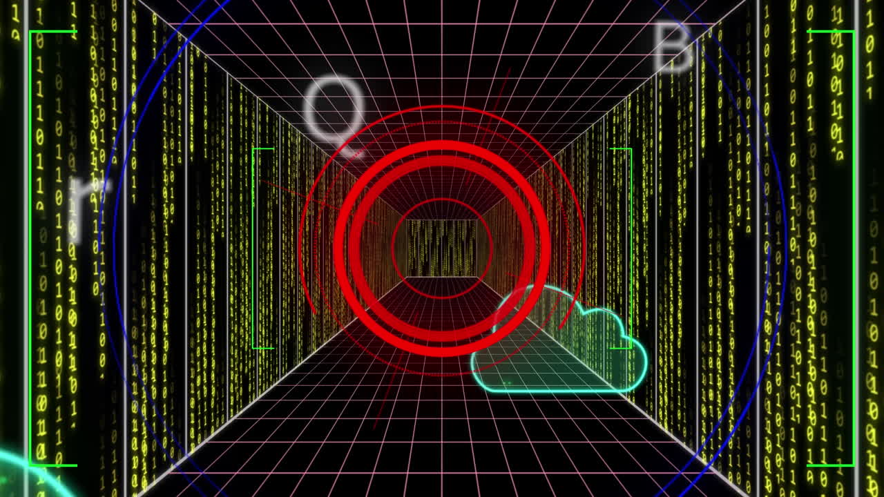 클라우드의 애니메이션, 컴퓨터 서버를 통한 데이터 처리