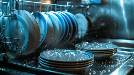 dishwasher cleaning plates