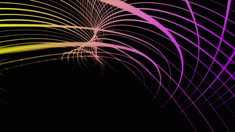 líneas abstractas de colores de fondo