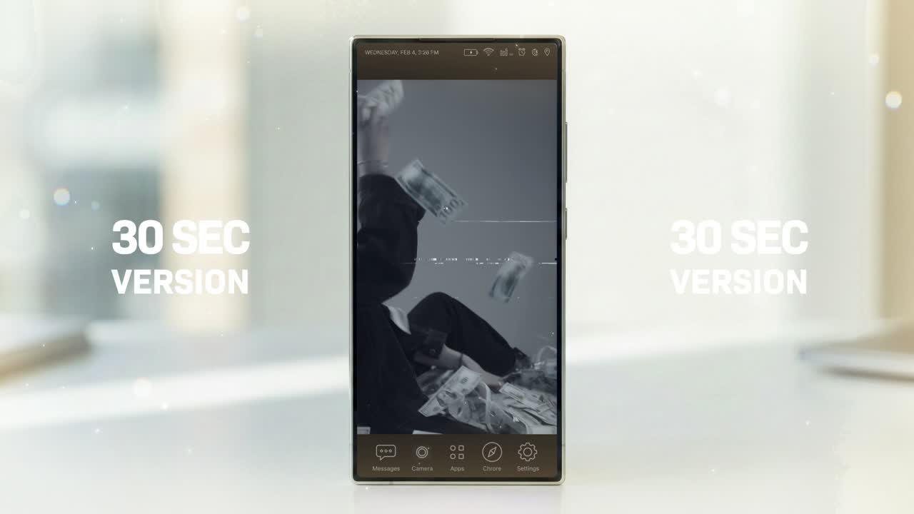 Concetti di sicurezza digitale e dati visualizzati su uno smartphone