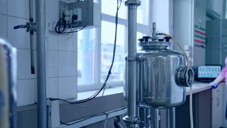 milk producing stainless factory technology. steel industry factory for making cheese.