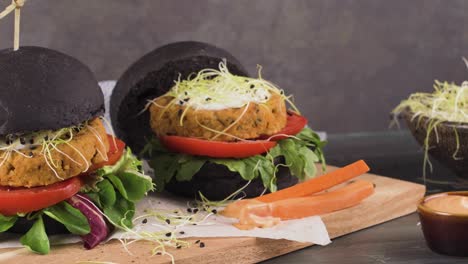 tasty grilled veggie burgers