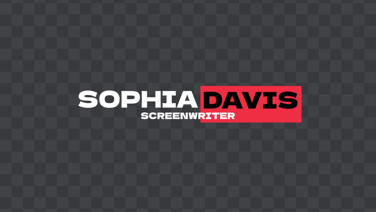 Sottopancia moderni 03, Adobe After Effects 2023, risoluzione 3840×2160.
