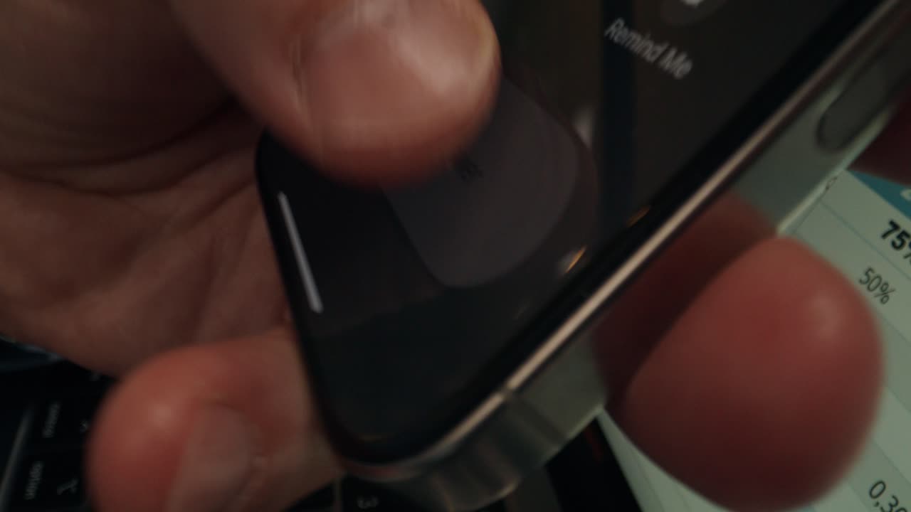 Using Smartphone and Laptop in a Cafe