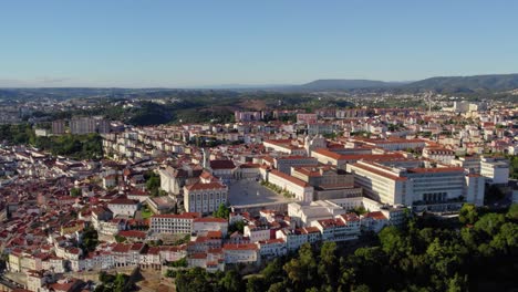 coimbra, portugal, featuring the historic paço das escolas and university complex