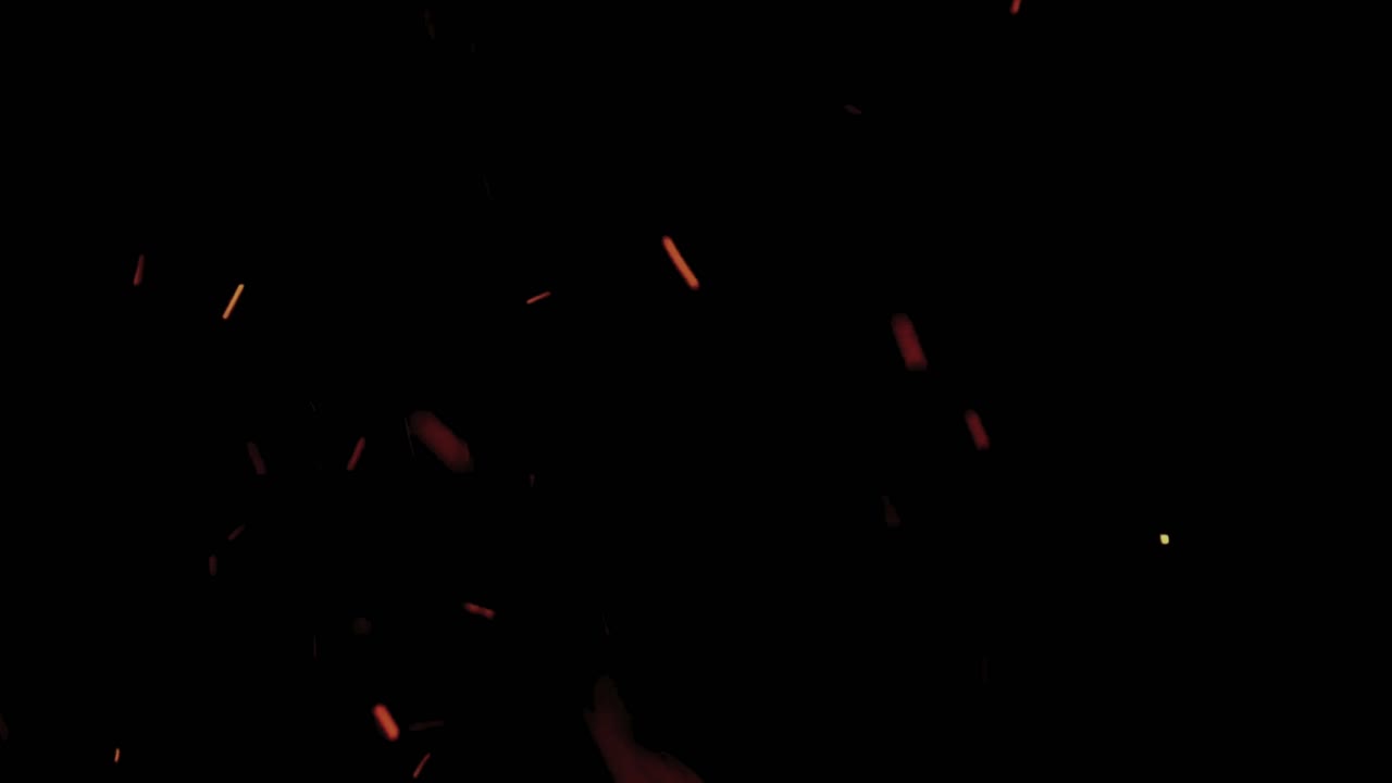 Fire Sparks flames embers smoke animated particles kinetic moving background animation