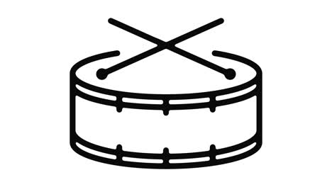 drum line motion graphic