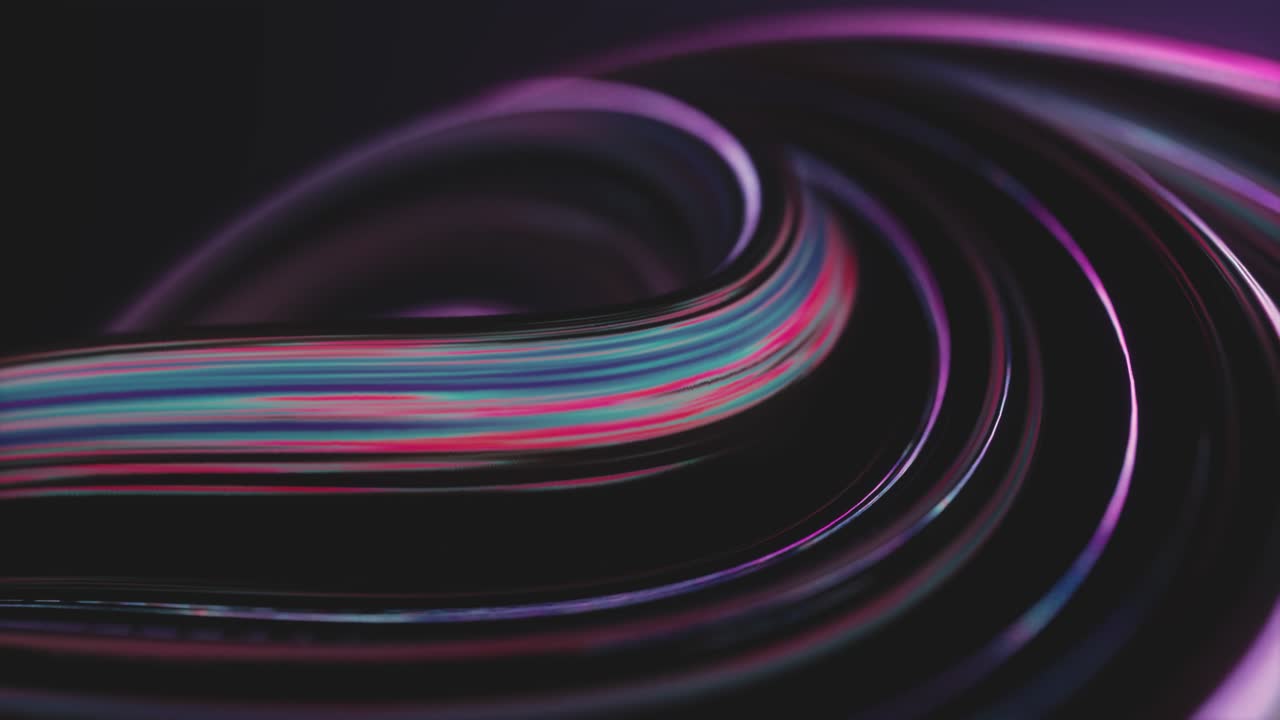 Abstract Swirling Lines