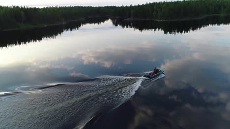 northern river aerial scenes