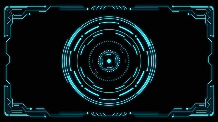 Animating Futuristic HUD Target Scanner Interface