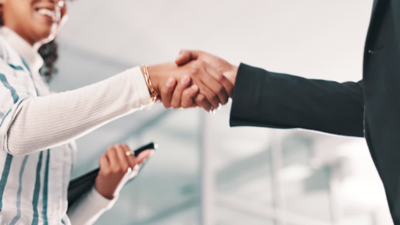 Business handshake