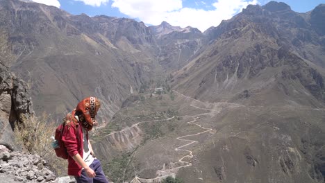 Hiking-through-incredible-Colca-Canyon-in-Peru