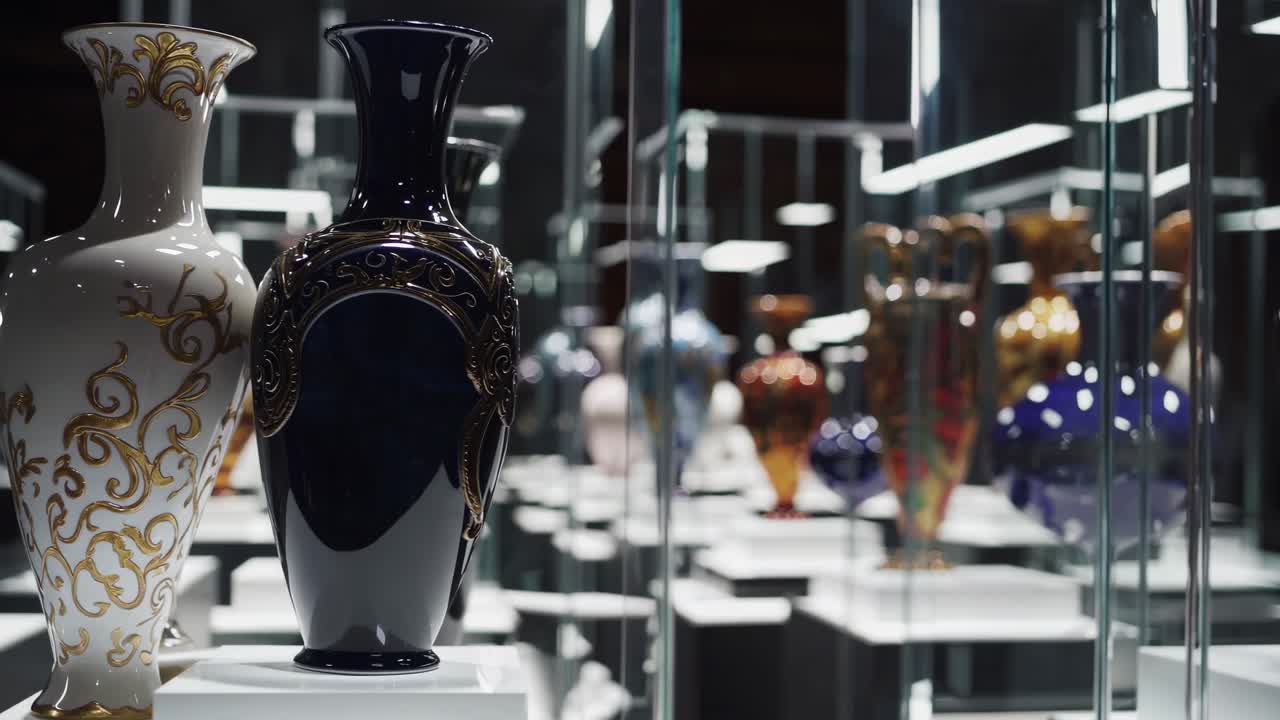 Vas Porselen Antik Dipamerkan di Museum