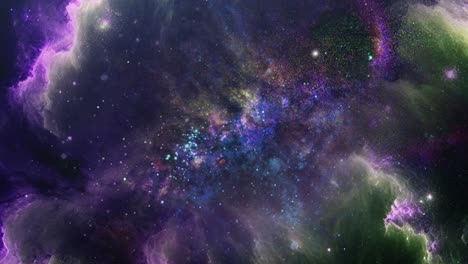 nebulosa alrededor en el universo oscuro