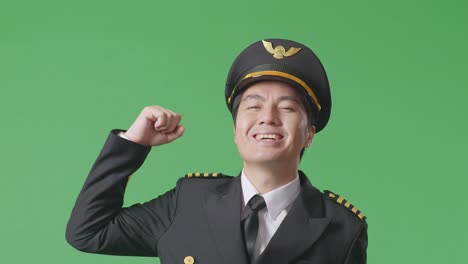 pilot in uniform