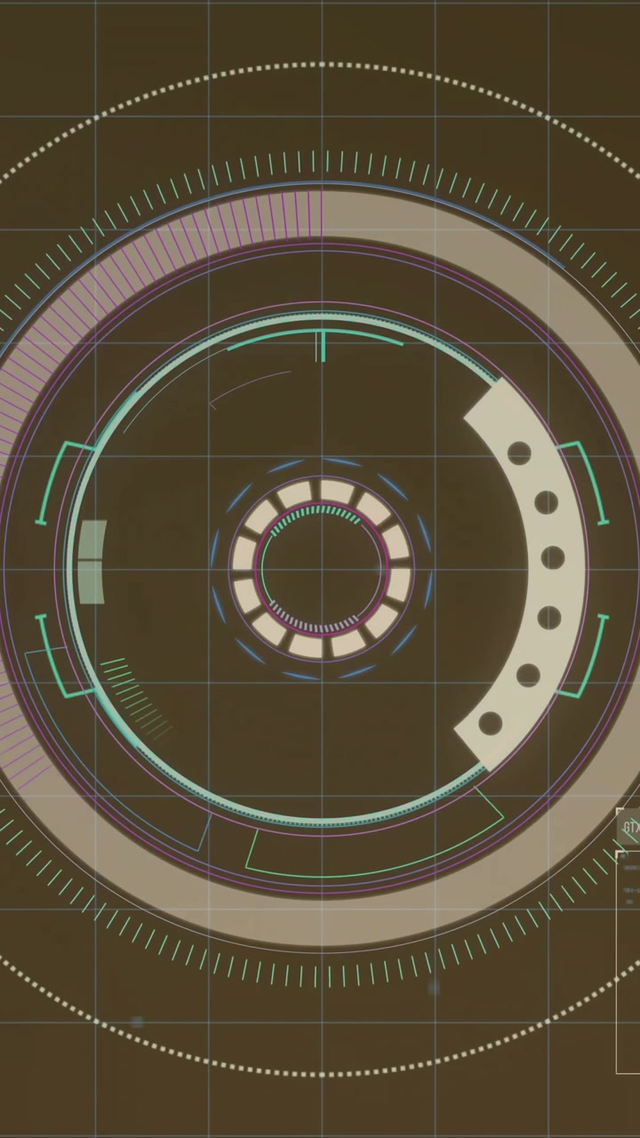 Animation of data processing over scope scanning