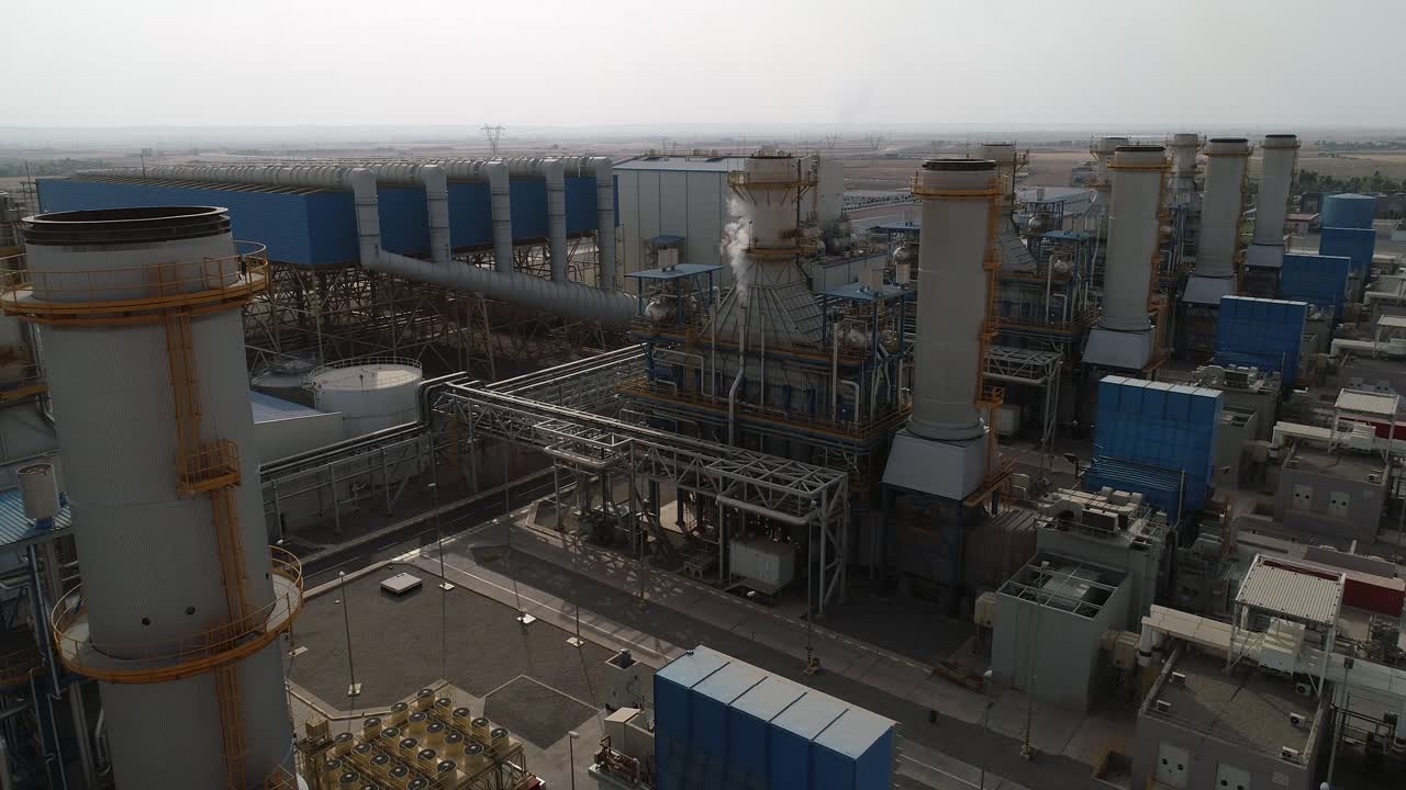 estación de generación de energía eléctrica