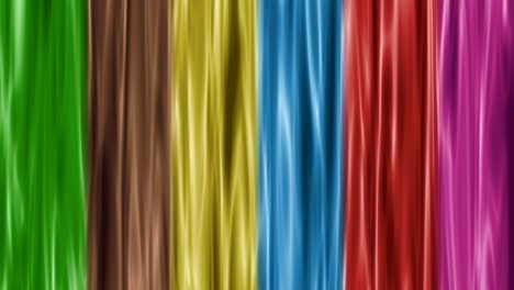 colorful curtain style background animation - seamless loop