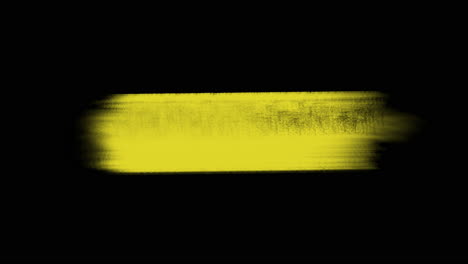 Splashing-yellow-paint-brushes-on-black-gradient