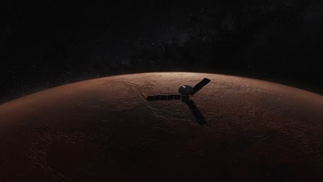 el orbitador de marte