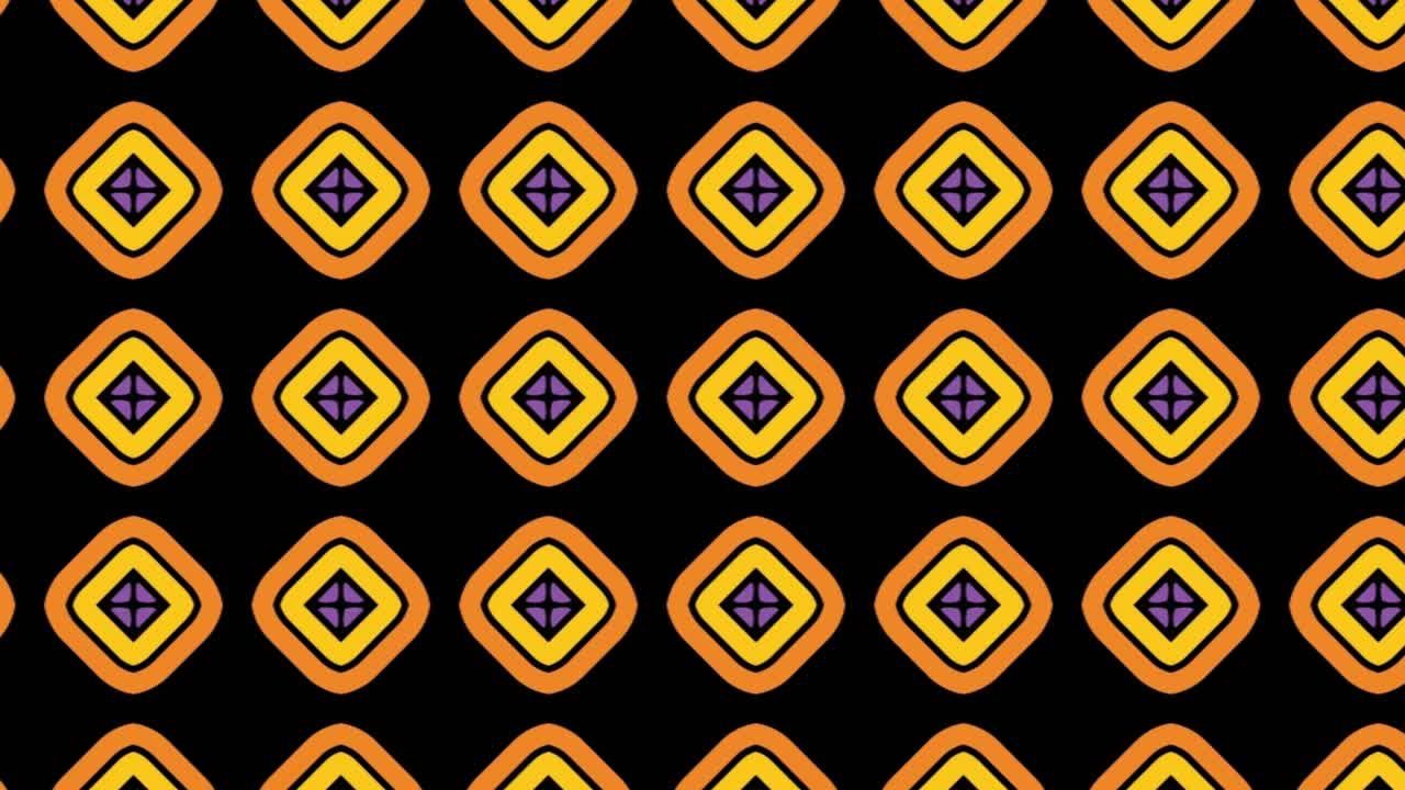 Seamless pattern background from a variety of multicolored squares